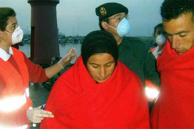 INTERCEPTADA UNA PATERA