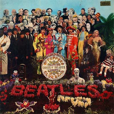 'Sgt. Pepper's Lonely Hearts Club Band' (1967), de Peter Blake y Jann Haworth.