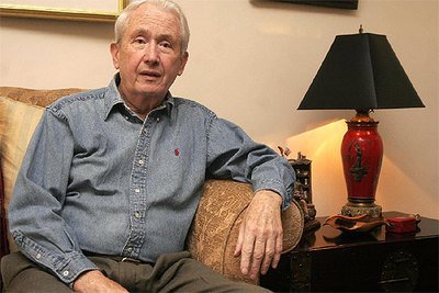 Frank McCourt, en su casa de Nueva York.