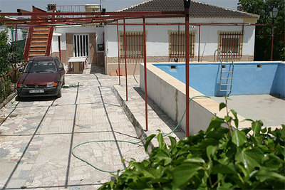 El chalet donde fue detenido el presunto asesino.