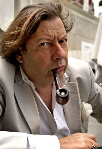 El coleccionista Guy Schraenen, ayer en el Macba.