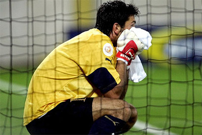 Gianluigi Buffon, tras la eliminación de Italia en la Eurocopa de Portugal.