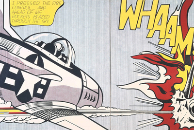 'Whaam!' (1963), de Roy Lichtenstein.