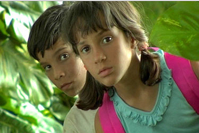 Jorgito Miló y Malú Tarrau, en un fotograma de  Viva Cuba .