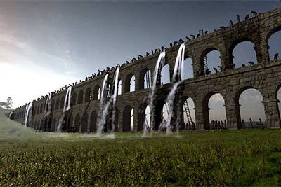 Imagen del documental  Roma, la construcción de un imperio.  