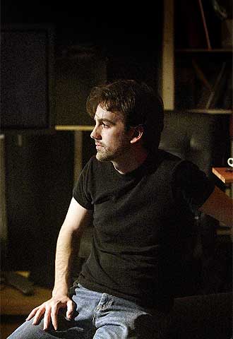 Isaki Lacuesta, durante el rodaje de  La leyenda del tiempo .