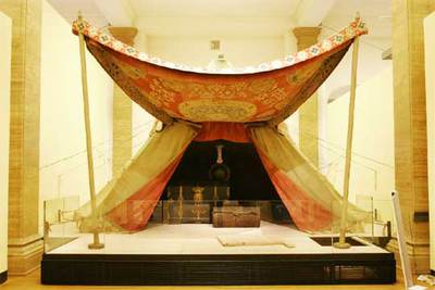 Tienda turca en el Museo Histórico Alemán, en Berlín.