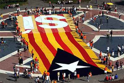 Una 'estelada' convergente para reclamar la "independencia"