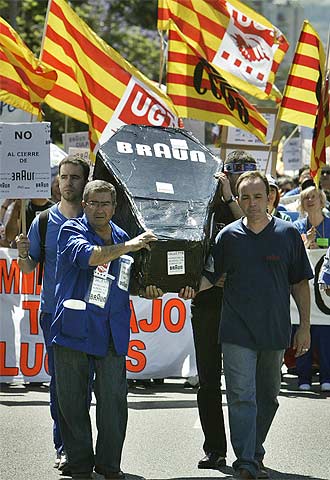 La plantilla de Braun para la fábrica
