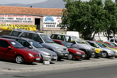 Venta de vehículos de segunda mano en el polígono industrial P-29 de Collado Villalba.