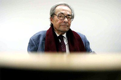El pensador George Steiner.
