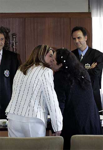 Una boda gay en Mollet del Vallés (Barcelona).