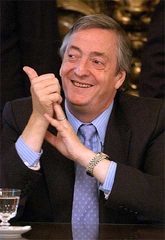 El presidente argentino, Néstor Kirchner, en Buenos Aires en 2003.