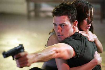 Tom Cruise y Michelle Monaghan, en una imagen de  Misión imposible III. 
