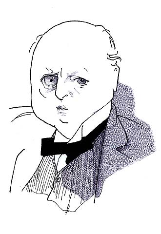 Henry James (1843-1916) visto por Loredano.