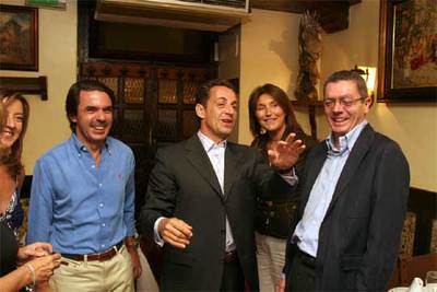 CENA CON SARKOZY