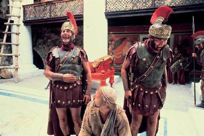 Una escena de  La vida de Brian. 