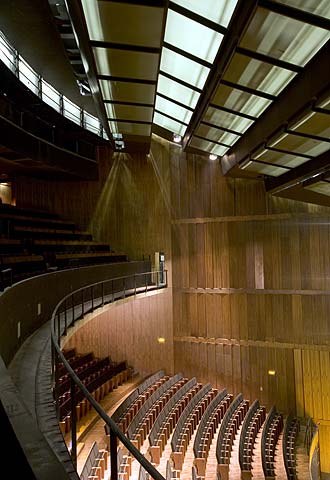 Una de las salas del Teatro Auditorio de San Lorenzo de El Escorial.