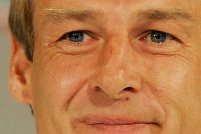 Jürgen Klinsmann, seleccionador de Alemania.