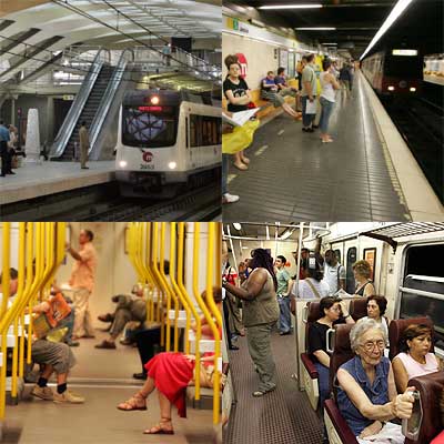 METROS MUY DIFERENTES