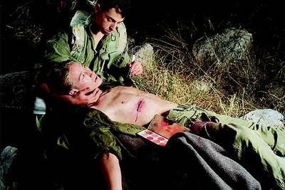 'Soldado herido' (1995), de Adi Nes.
