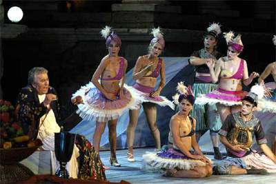 Francisco Valladares, en una escena de  Calipso. 