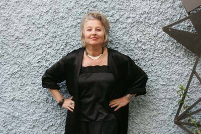 Hanna Schygulla, durante su reciente visita a Madrid para participar en el Festival de Cortometrajes.