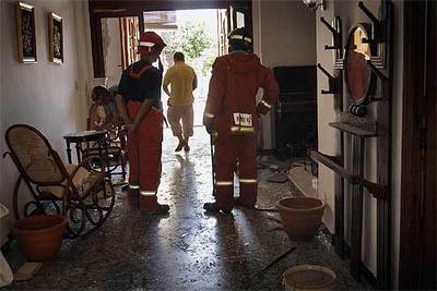 Herido grave en una explosión de gas en Rafelcofer