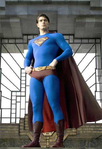 Brandon Routh, en una imagen de  Superman returns (El regreso). 
