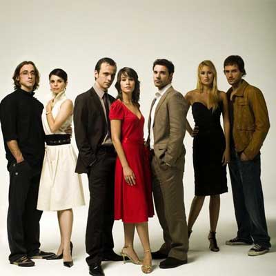 El reparto de  Amistades peligrosas  (Cuatro).