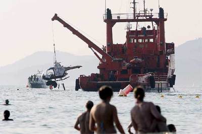 EXHIBICIÓN ACCIDENTADA EN LA PLAYA DE SAMIL