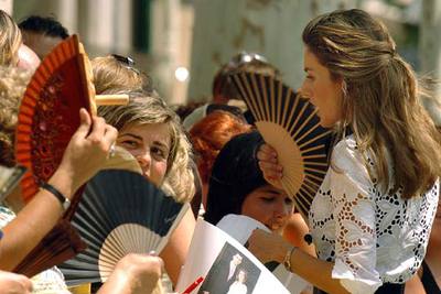 La Princesa, bajo el calor