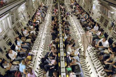 EVACUACIÓN DE ESTADOUNIDENSES