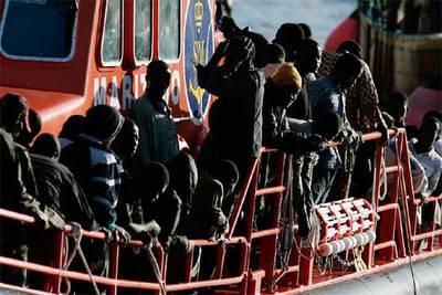 CONTINÚAN LAS LLEGADAS A CANARIAS