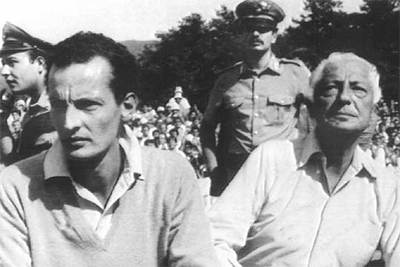Giovanni Agnelli, el  Avvocato , junto a su hijo Edoardo, a la izquierda, que se suicidó hace seis años.