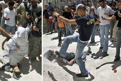 'Ejecución' de un palestino en Yenín