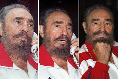 Fotos de Castro publicadas ayer por el diario cubano  Juventud Rebelde,  las primeras desde que cayó enfermo. La agencia Associated Press no ha podido verificar la fecha en la que fueron tomadas.