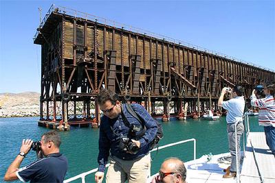 Cargadero de mineral de Almería, más conocido como  Cable Inglés. 