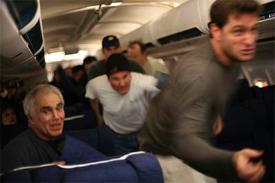 Escena de la película  United 93,  del director Paul Greengrass.
