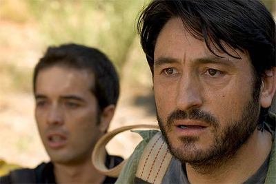 Carmelo Gómez, en primer plano, en un fotograma de la película  La noche de los girasoles,  que hoy se estrena.