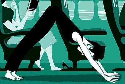 Yoga para un vuelo de 15 horas
