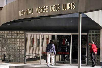 El hospital Verge dels Lliris de Alcoi donde se atendieron los casos de legionela.
