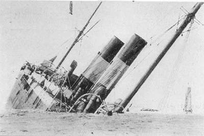 El  Sirio , de nacionalidad italiana, era un buque de 4.126 toneladas.