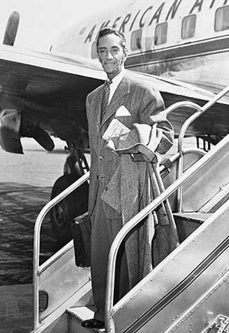 Agustín Lara, autor del chotis  Madrid. 