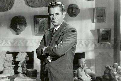 Glenn Ford, en  Plunder of the sun. 