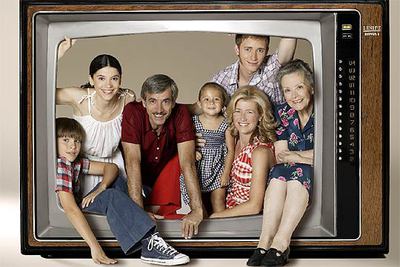 Los protagonistas de  Cuéntame cómo pasó. 