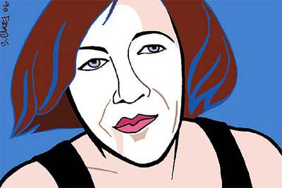 Martine Broda vista por Soledad Calés.