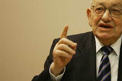 El escritor y crítico literario Marcel Reich-Ranicki.