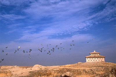 Un palomar en las inmediaciones de Otero de Sariegos, en la provincia de Zamora.