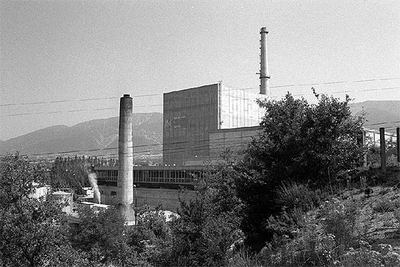 La central nuclear de Santa María de Garoña, en la provincia de Burgos.